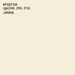 #F6EFD8 - Janna Color Image