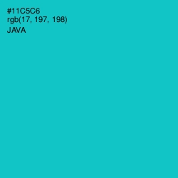 #11C5C6 - Java Color Image