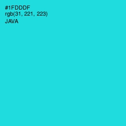 #1FDDDF - Java Color Image