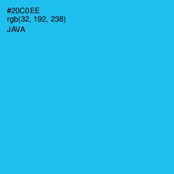 #20C0EE - Java Color Image
