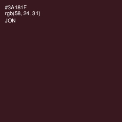 #3A181F - Jon Color Image