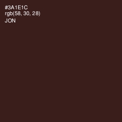 #3A1E1C - Jon Color Image