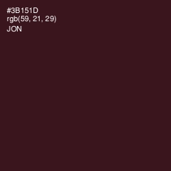#3B151D - Jon Color Image