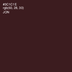 #3C1C1E - Jon Color Image