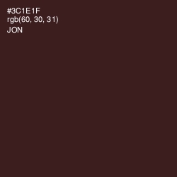 #3C1E1F - Jon Color Image
