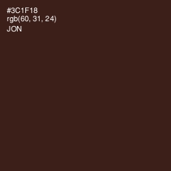 #3C1F18 - Jon Color Image