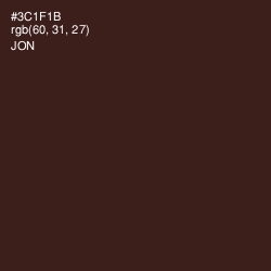 #3C1F1B - Jon Color Image
