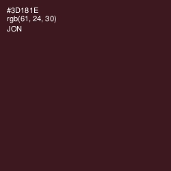 #3D181E - Jon Color Image