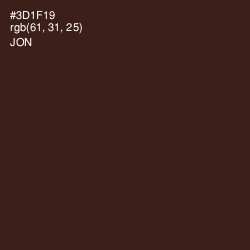 #3D1F19 - Jon Color Image