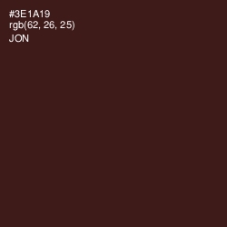 #3E1A19 - Jon Color Image