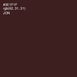 #3E1F1F - Jon Color Image