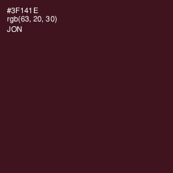 #3F141E - Jon Color Image