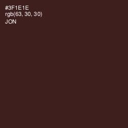 #3F1E1E - Jon Color Image