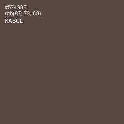 #57493F - Kabul Color Image