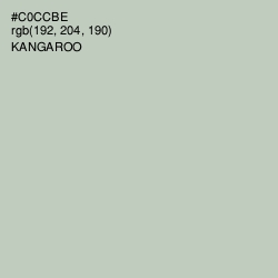 #C0CCBE - Kangaroo Color Image