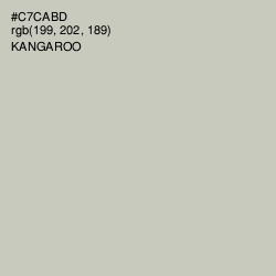 #C7CABD - Kangaroo Color Image