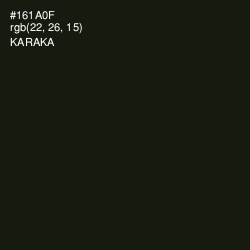 #161A0F - Karaka Color Image