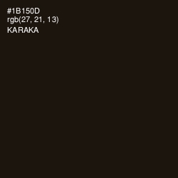 #1B150D - Karaka Color Image