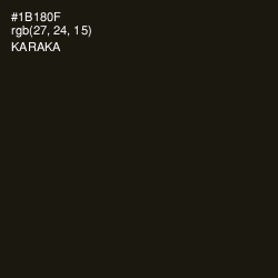 #1B180F - Karaka Color Image