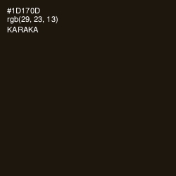 #1D170D - Karaka Color Image