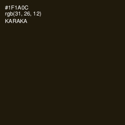 #1F1A0C - Karaka Color Image