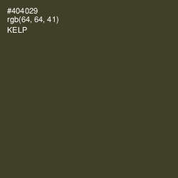#404029 - Kelp Color Image