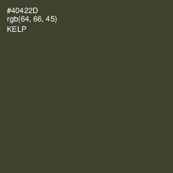 #40422D - Kelp Color Image