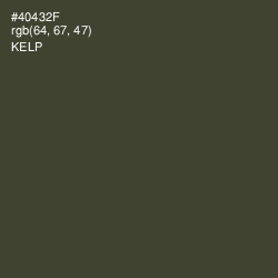 #40432F - Kelp Color Image