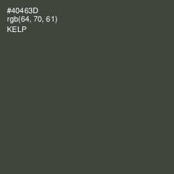 #40463D - Kelp Color Image