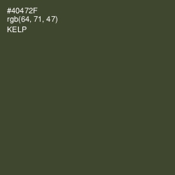 #40472F - Kelp Color Image