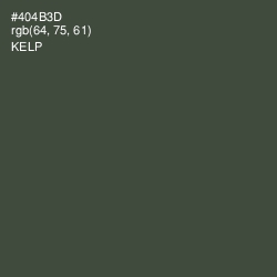 #404B3D - Kelp Color Image