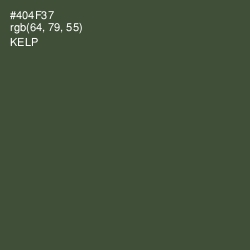 #404F37 - Kelp Color Image