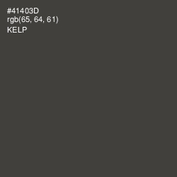 #41403D - Kelp Color Image