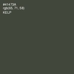 #41473A - Kelp Color Image