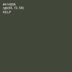 #41483A - Kelp Color Image