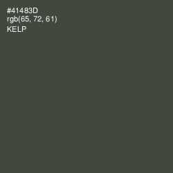 #41483D - Kelp Color Image