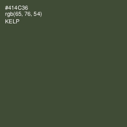 #414C36 - Kelp Color Image