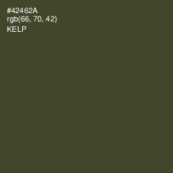 #42462A - Kelp Color Image