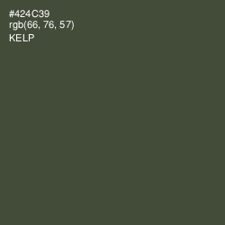 #424C39 - Kelp Color Image