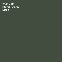 #424C3F - Kelp Color Image