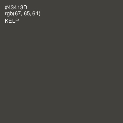 #43413D - Kelp Color Image