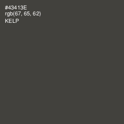 #43413E - Kelp Color Image