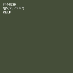 #444E39 - Kelp Color Image