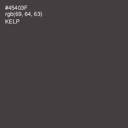 #45403F - Kelp Color Image