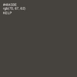 #46433E - Kelp Color Image