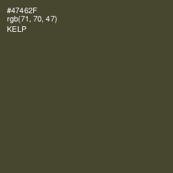 #47462F - Kelp Color Image
