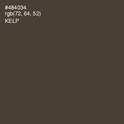 #484034 - Kelp Color Image