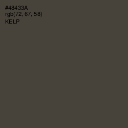 #48433A - Kelp Color Image