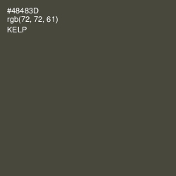 #48483D - Kelp Color Image