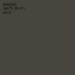 #49453D - Kelp Color Image